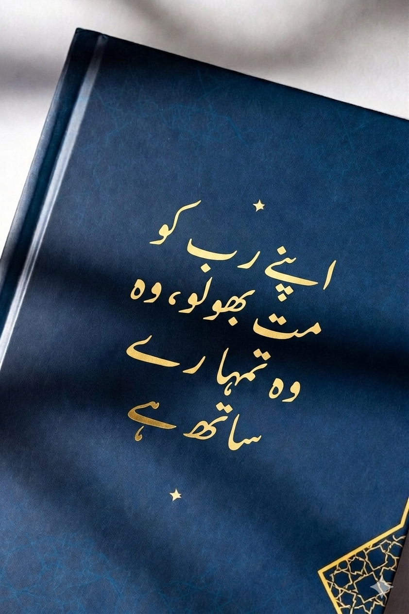 یاد رکھو تمہارا رب تمہارے ساتھ ہے